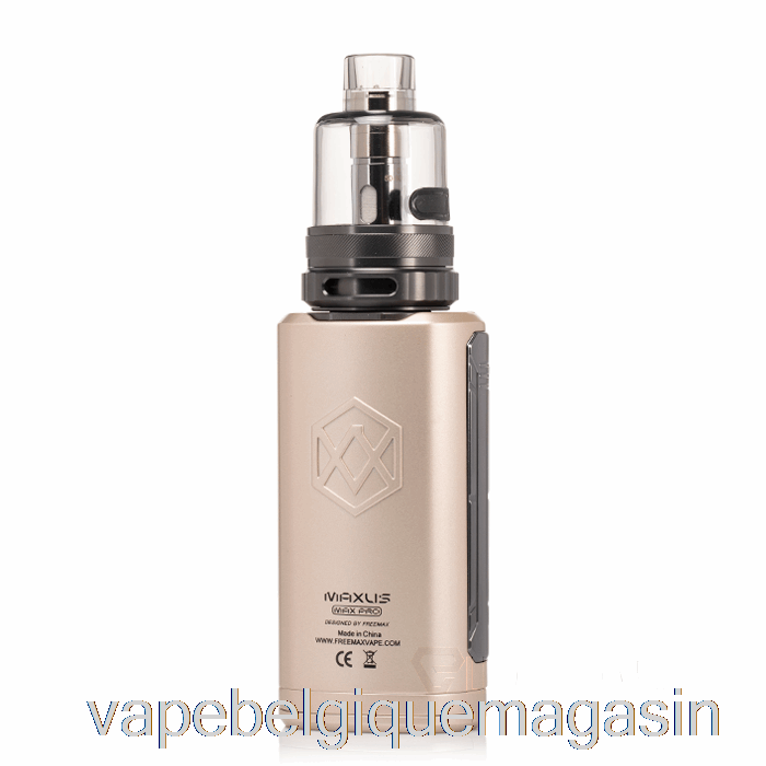 Vape Belgique Freemax Maxus Max Pro 168w Kit De Démarrage Or